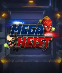 Get ready for the thrilling world of Mega Heist slot by Relax Gaming, featuring mischievous characters ready to execute a daring robbery. This graphic captures the intensity of the heist with its striking logo and an ominous vault backdrop. Great for fans of heist movies, providing a captivating gaming experience. 